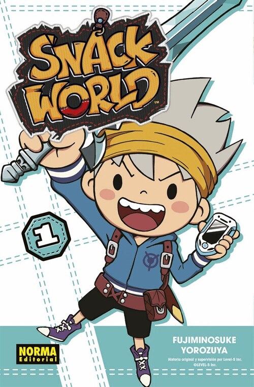 SNACK WORLD 1 (Book)