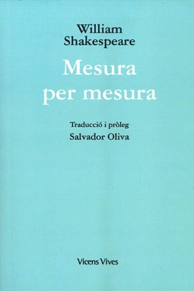 MESURA PER MESURA RUSTICA CATALAN (Book)