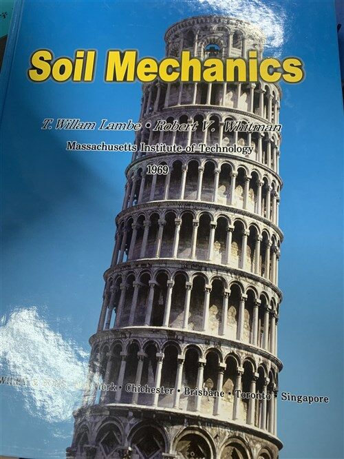 [중고] Soil Mechanics (Paperback)