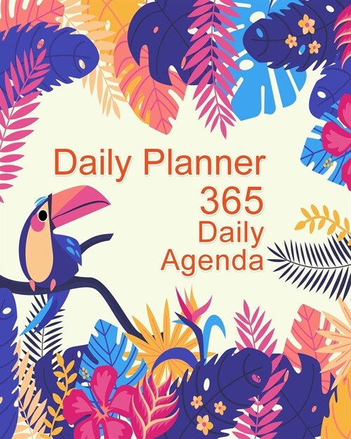 Daily Planner 365 Daily Agenda: Undated 1 Year Daily Notebook, Undated Planner and Journal, Daily Planner Organizer (Paperback, Daily Planner 3)