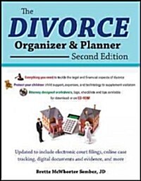 The Divorce Organizer and Planner , 2nd Edition [With CDROM] (Paperback, 2, Revised)
