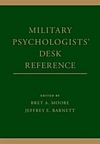 Military Psychologists Desk Reference (Hardcover)