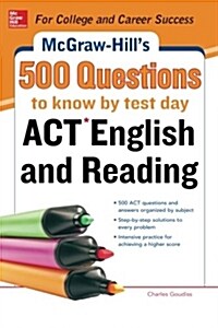 500 ACT English and Reading Questions to Know by Test Day (Paperback)