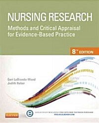 [중고] Nursing Research: Methods and Critical Appraisal for Evidence-Based Practice (Paperback, 8, Revised)