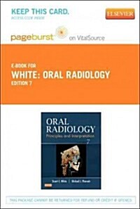 Oral Radiology Pageburst on Vitalsource Printed Access Code (Pass Code, 7th)