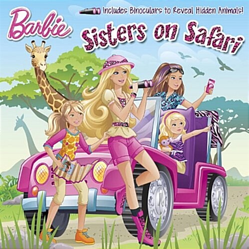 Sisters on Safari [With Glasses] (Paperback)