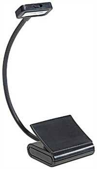 Trio Clip-On Reading Light, Black, for Books, Kindle, and All E-Readers (Other)