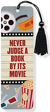 Beaded Bkmk Never Judge a Bk/Movie (Other)