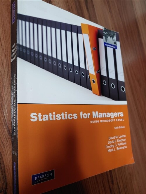 [중고] Statistics for Managers Using MS Excel (Paperback, Global ed of 6th revised ed)