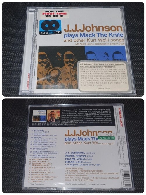 [중고] [수입] J.J. Johnson - Plays Mack The Knife And Other Kurt Weill Songs