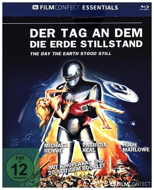 Der Tag an dem die Erde still stand, 1 Blu-ray (Mediabook) (Blu-ray)