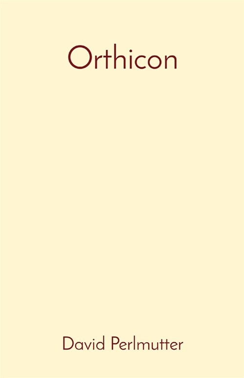 Orthicon (Paperback)