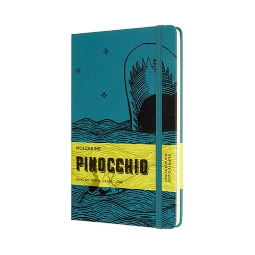 Moleskine Limited Edition Pinocchio Notebook, Large, Ruled, the Dogfish, Hard Cover (5 X 8.25) (Hardcover)