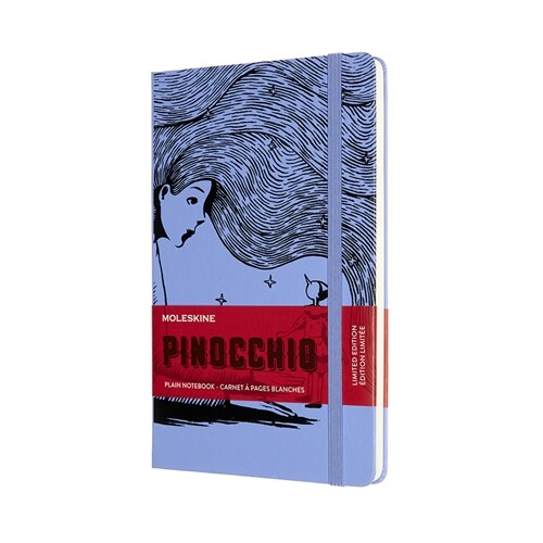 Moleskine Limited Edition Pinocchio Notebook, Large, Plain, the Fairy, Hard Cover (5 X 8.25) (Hardcover)