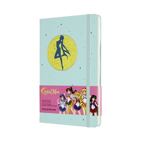 Moleskine Limited Edition Sailor Moon Notebook, Large, Plain, Transformation, Hard Cover (5 X 8.25) (Hardcover)