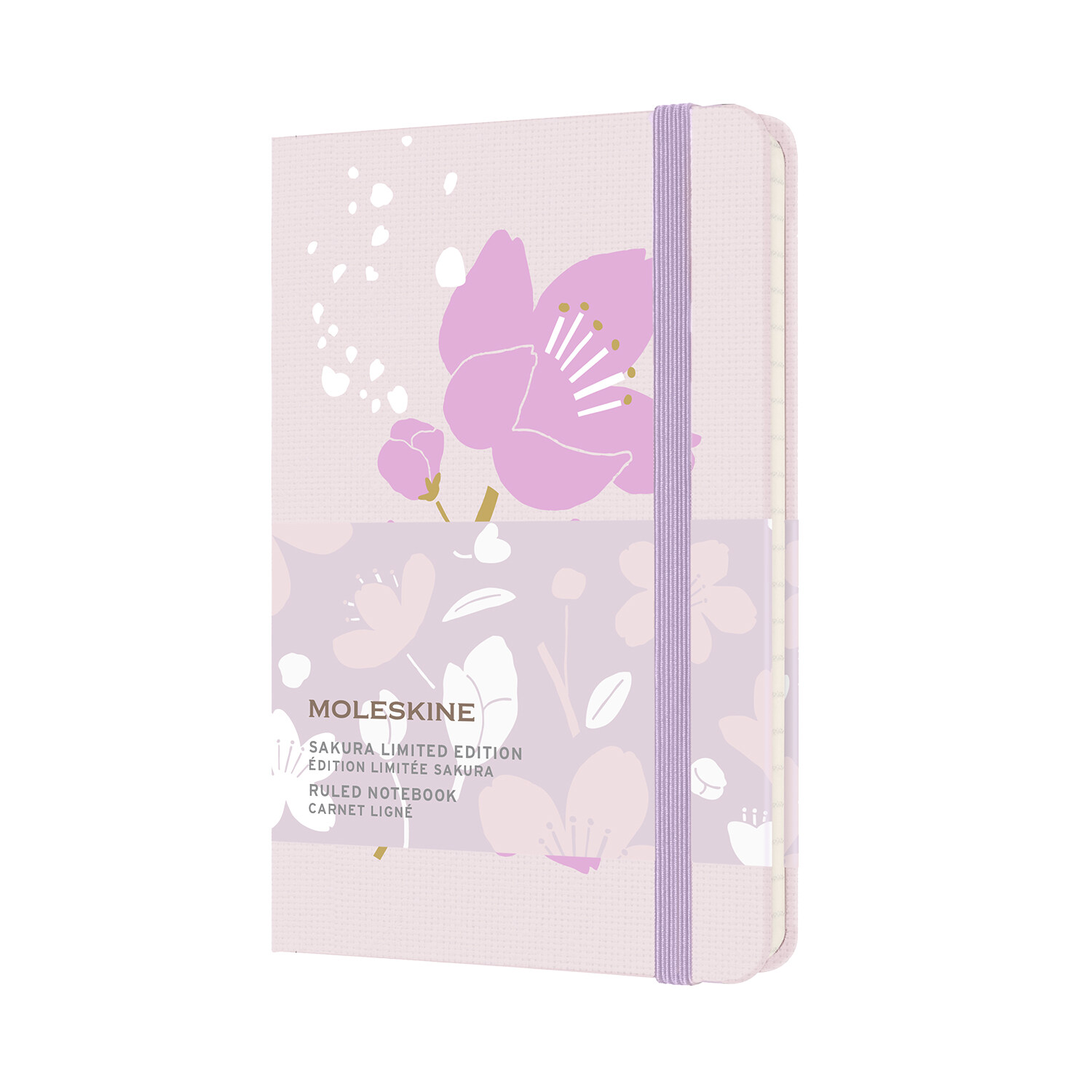 Moleskine Limited Edition Sakura Notebook, Pocket, Ruled, Light Pink, Hard Cover (3.5 X 5.5) (Hardcover)
