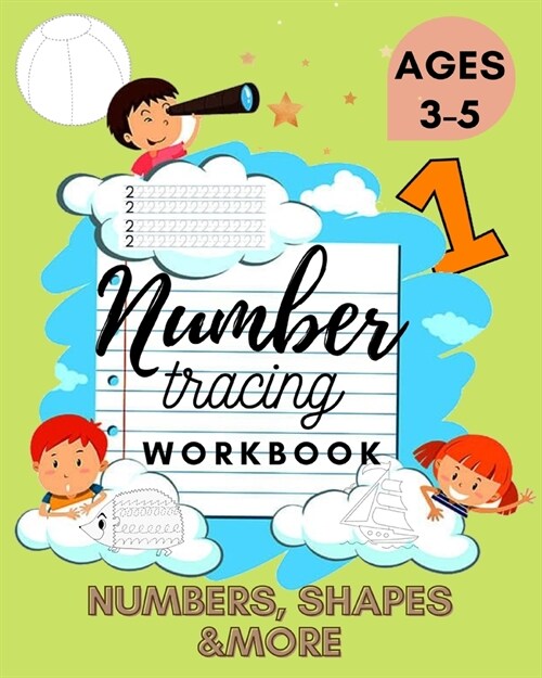 Number Tracing Workbook (Paperback)