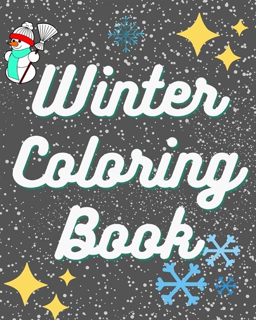 Winter Coloring Book (Paperback)