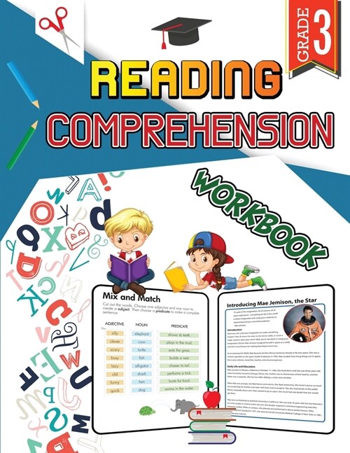 Reading Comprehension Workbook - Grade 3: Activity Book for Classroom and Home, Boost Grammar and Reading Comprehension Skills (Paperback)