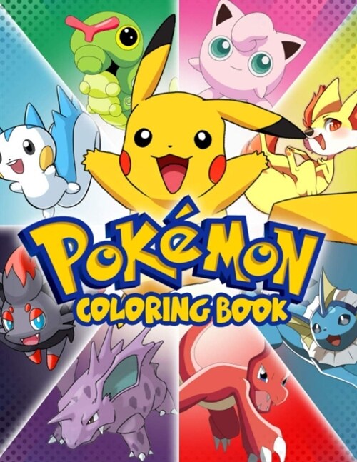 Pokémon Coloring Book: Pokémon Seek and Find Legendary Pokémon For