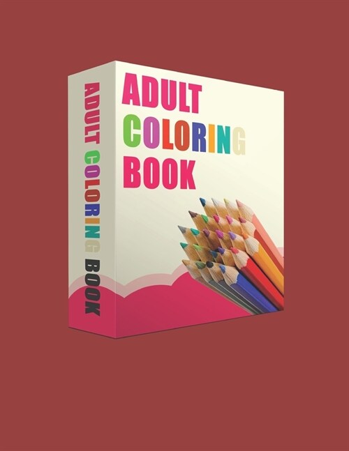 Adult Coloring Book: Adult Coloring Book (Paperback)