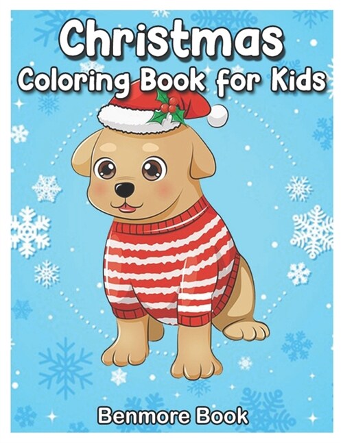 Christmas Coloring Book for Kids: A Cute Coloring Book with Fun, Easy, and Relaxing Designs (Paperback)