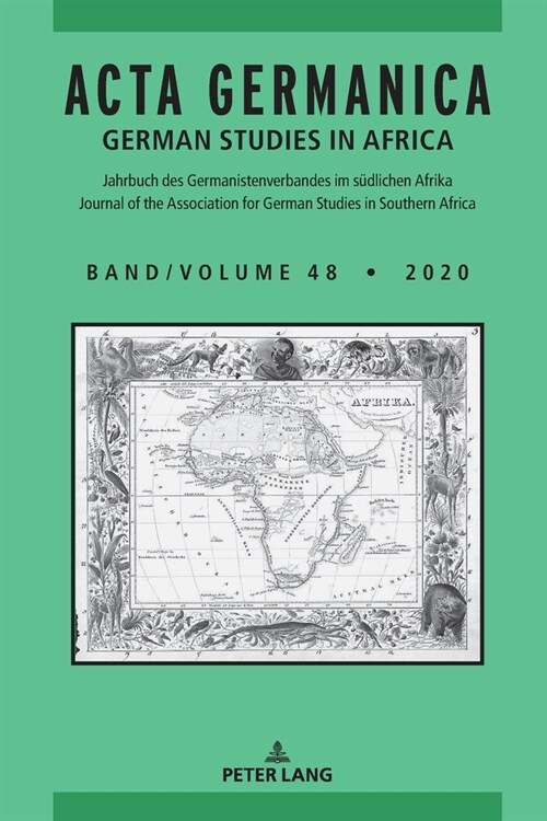 ACTA Germanica: German Studies in Africa (Paperback)