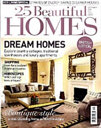 25 Beautiful Homes (월간 영국판): 2008년 09월호