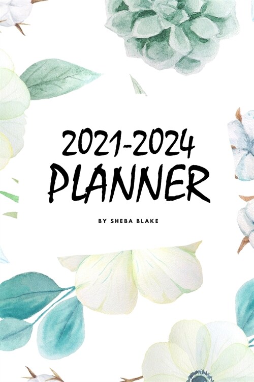 2021-2024 (4 Year) Planner (6x9 Softcover Planner / Journal) (Paperback)