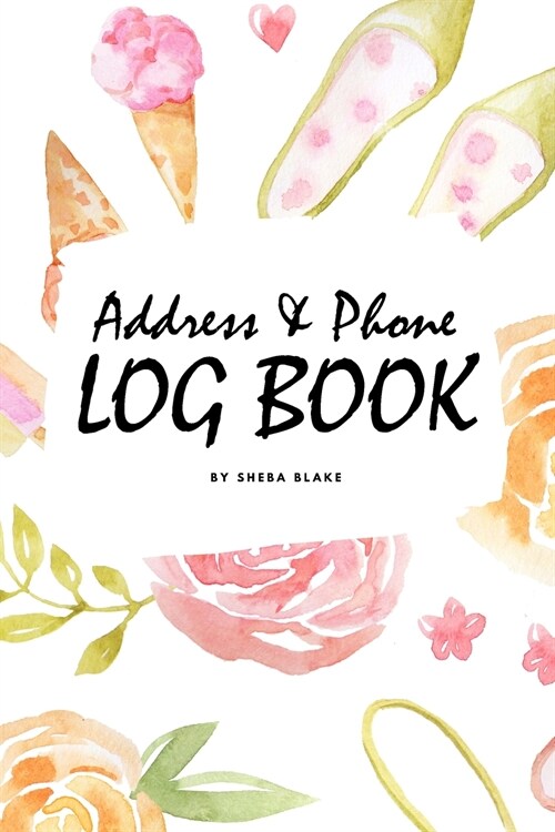 Address and Phone Log Book (6x9 Softcover Log Book / Tracker / Planner) (Paperback)