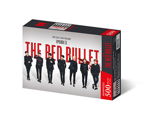 BTS 직소퍼즐 월드투어 포스터 4 : THE RED BULLET