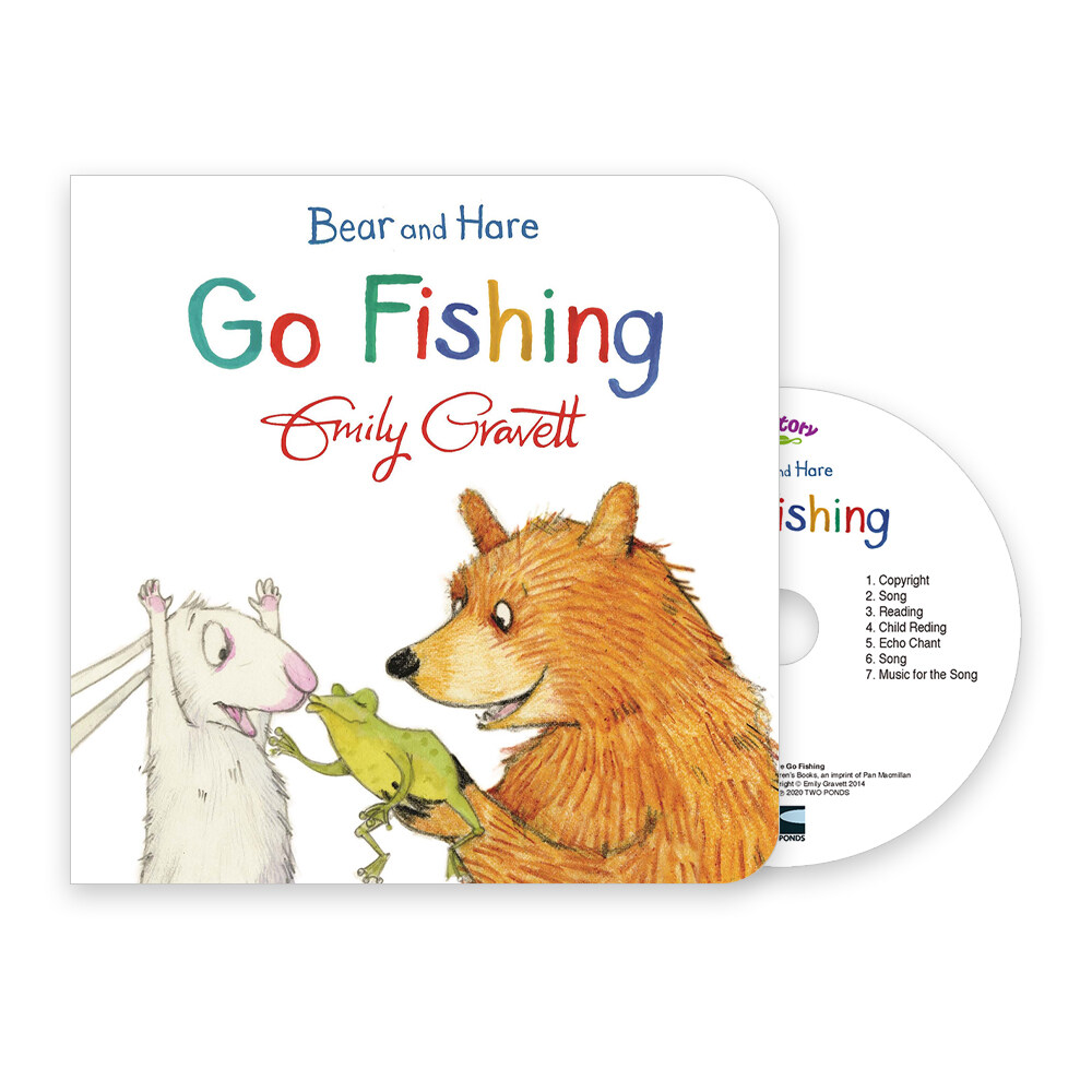 Pictory Set Infant & Toddler 30 : Go Fishing (Boardbook + Audio CD)