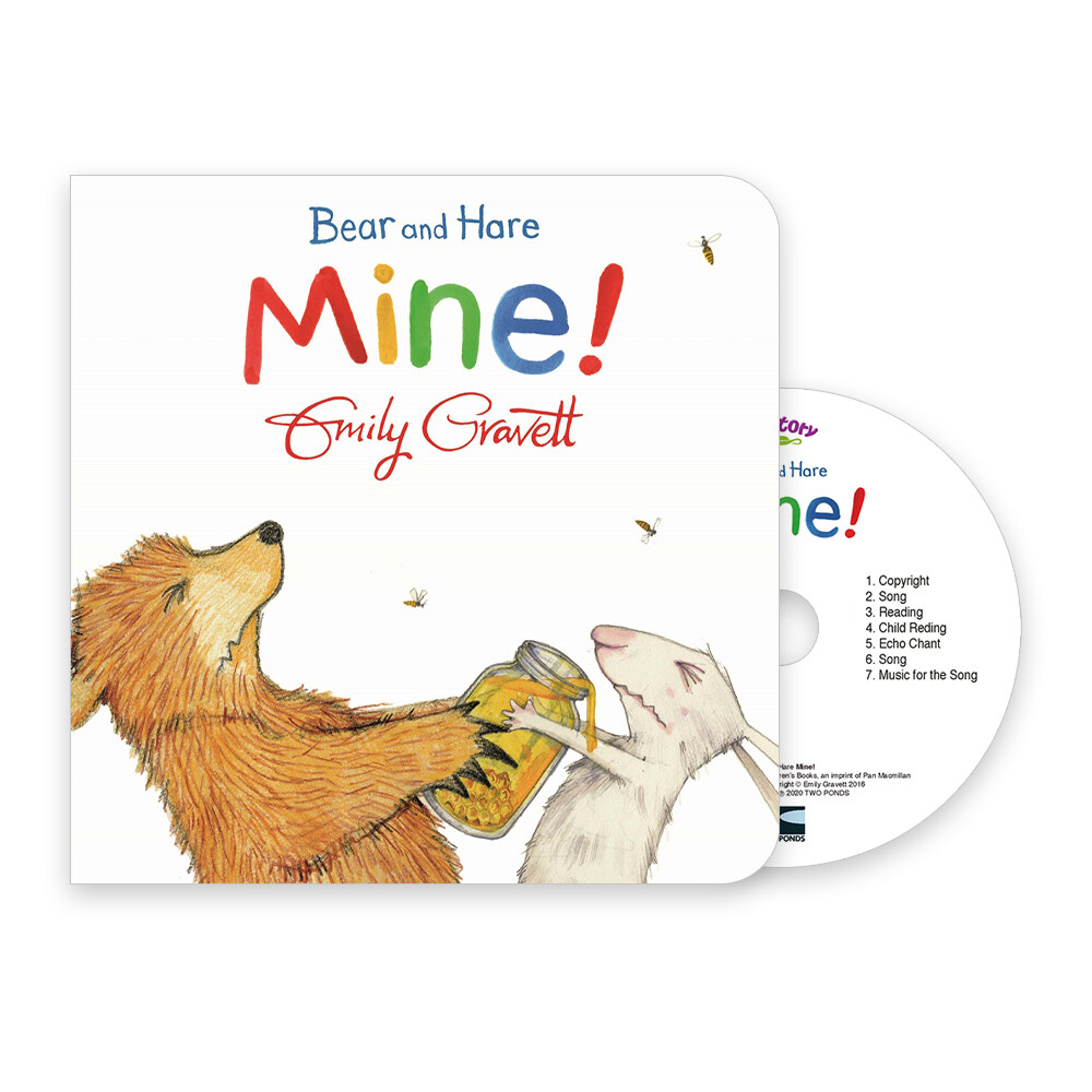 Pictory Set Infant & Toddler 32 : Mine! (Boardbook + Audio CD)