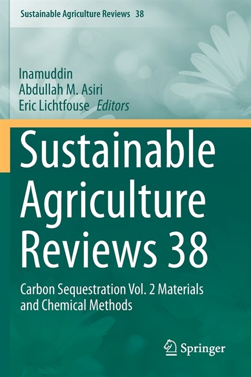 Sustainable Agriculture Reviews 38: Carbon Sequestration Vol. 2 Materials and Chemical Methods (Paperback, 2019)