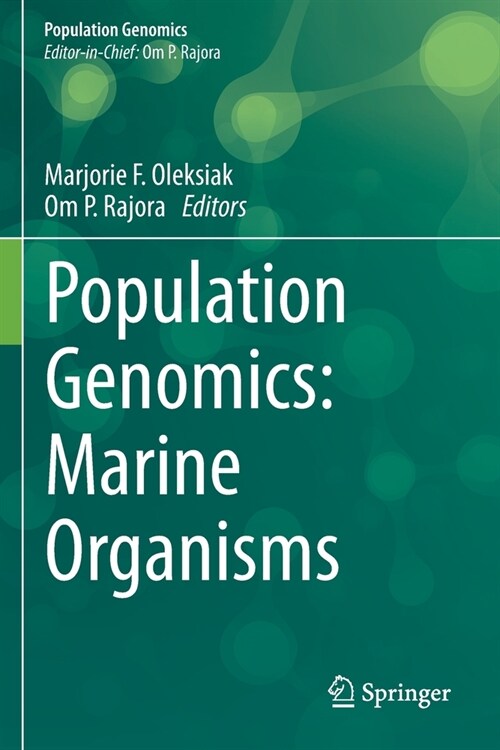 Population Genomics: Marine Organisms (Paperback)