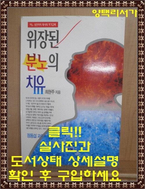 [중고] 위장된 분노의 치유