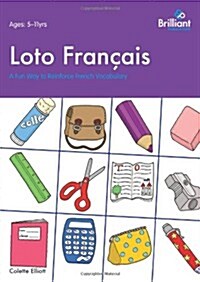 Loto Francais : A Fun Way to Reinforce French Vocabulary (Paperback)