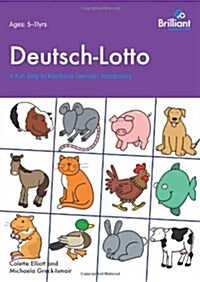 Deutsch-Lotto : A Fun Way to Reinforce German Vocabulary (Paperback)