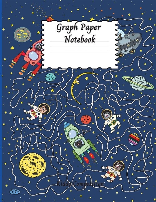 Graph Paper Notebook: Graph Paper For Kids Large (Graph Paper Notebook 5 x 5 Square Per Inch) - Math Squared Notebook Graph Paper Notebook f (Paperback)