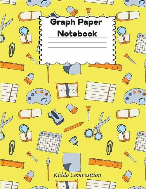 Graph Paper Notebook: Graph Paper For Kids Large (Graph Paper Notebook 5 x 5 Square Per Inch) - Math Squared Notebook Graph Paper Notebook f (Paperback)