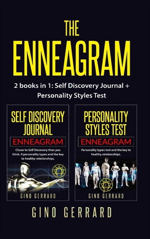 The Enneagram: 2 books in 1: Self Discovery Journal + Personality Styles Test (Hardcover)