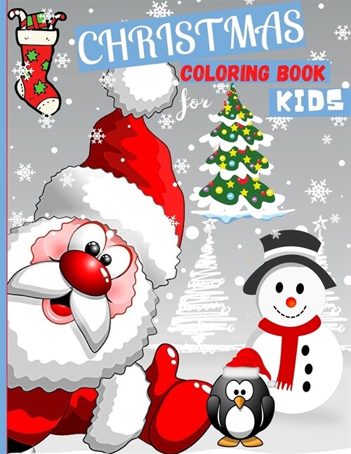 Christmas Coloring Book For Kids (Paperback)