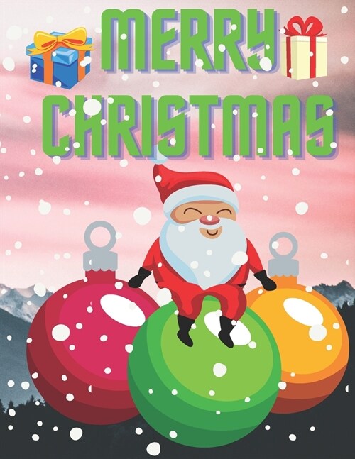 Merry christmas: Merry christmas merry christmas coloring book for kids. boys and girls. (Paperback)