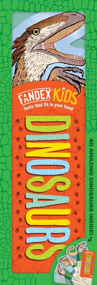 Fandex Kids: Dinosaurs: Facts That Fit in Your Hand: 48 Amazing Dinosaurs Inside! (Other)