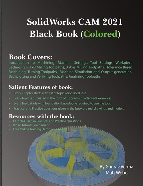 SolidWorks CAM 2021 Black Book (Colored) (Paperback)