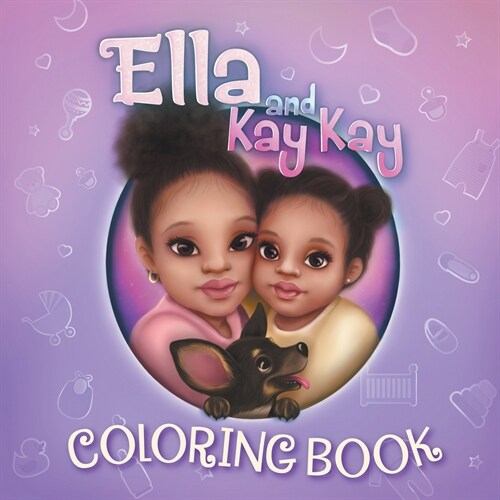 Ella and Kay Kay Coloring Book (Paperback)