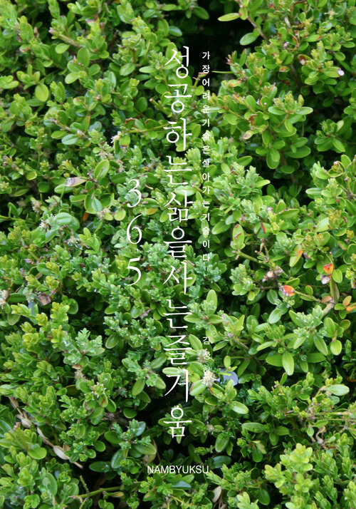 성공하는 삶을 사는 즐거움 365 커버