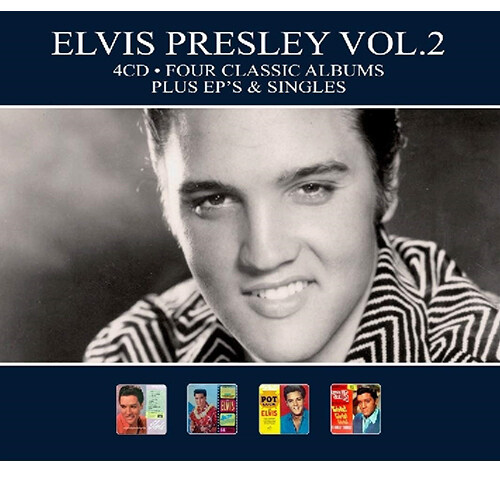 [수입] Elvis Presley - Vol. 2: Four Classic Albums + EPs & Single [4CD]
