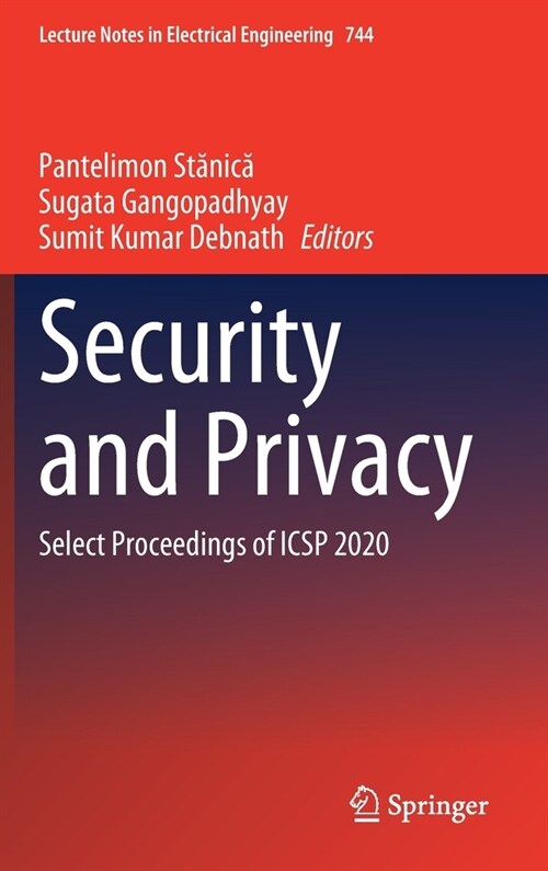 Security and Privacy: Select Proceedings of Icsp 2020 (Hardcover, 2021)