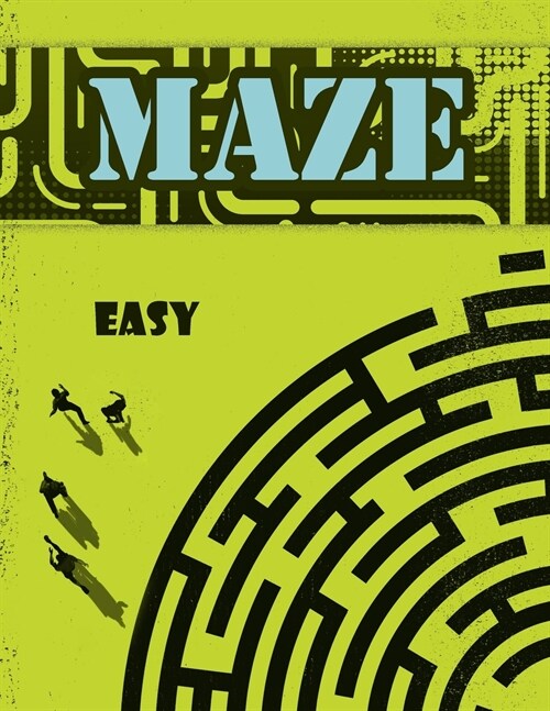 Maze Book for Kids: Kids Maze Book, Preschool to Kindergarten Maze Activity Book, Kids Mazes (Paperback, Maze Book for K)
